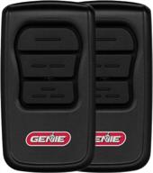 genie gm3t-r intellicode 9/12 dipswitch garage door opener remote (2 pack) - compatible with openers since 1993 logo