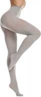 women's 80 denier semi opaque footed pantyhose tights by frola logo