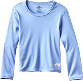 img 1 attached to Hot Chillys Youth Peach Medium Girls' Clothing via Active
