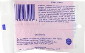 img 1 attached to 🐠 Weco Wonder Shell Natural Minerals - 6 Pack, Large Shells - Boost Your Aquarium's Health with 6 Large Wonder Shells!