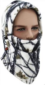 img 3 attached to Winter Ski Hat For Men & Women: GANWAY Outdoor Headgear CS Cap, Hood Cycling Mask Balaclav