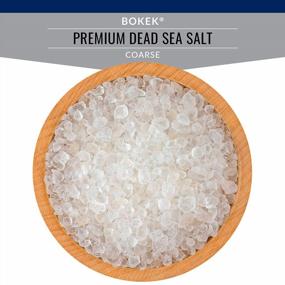 img 1 attached to Unscented Coarse Grain Dead Sea Salt - 5 Pound Bag From SaltWorks Bokek