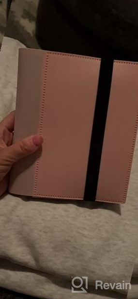 img 1 attached to Pink Mini Photo Album For 4X6 Pictures - Holds 64 Photos With Elastic Band Closure - Perfect For Birthday, Christmas, Wedding, And Anniversary Gifts - Black Inner Pages review by Jason Page