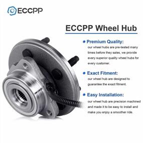 img 2 attached to ECCPP 515050 4WD RWD Wheel Bearing Hub Assembly Lincoln Aviator Ford Explorer Mercury Mountaineer 2002 2003 2004 2005 5 Lugs W/ABS 2PCS