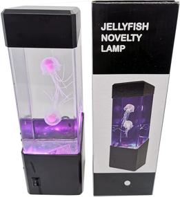 img 2 attached to 🎨 Color Changing LED Jellyfish Tank Night Light - Electric Mood Lamp for Kids, Children, Home Decor - Ideal Gift for Room Ambiance