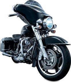 img 2 attached to Chrome Front Fender Side Trim for Harley-Davidson Motorcycles (1998-2019): Kuryakyn 7786 Accent Accessory, 1 Pair