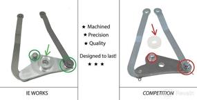 img 3 attached to IE Works Intake Manifold ALUMINUM Repair Kit for Mercedes-Benz Engine (V6 3.0L / 3.5L M272) (V8 4.7L / 5.5L M273) - Runner Air Flap Lever Throttle W203 C216 C209 C207 W201 W463 X164 X204