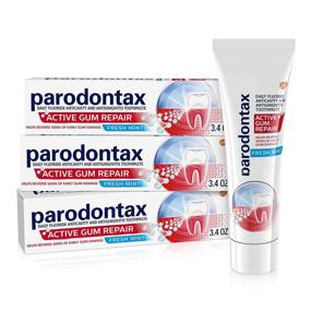 img 4 attached to Revitalize Your Smile with Parodontax 🦷 Active Repair Toothpaste: Freshen Breath, Strengthen Teeth