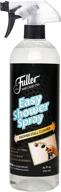 🚿 24 oz fuller brush easy shower spray - no rinse & scrub daily bathroom cleaner - quick after bath cleaning solution for grime, soap scum & mildew on glass doors & tiles logo