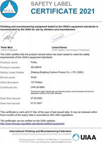img 2 attached to XINDA 25KN Double Pulley - Tandem Speed Dual Pulley With Ball Bearing CE UIAA Certified, Perfect For Climbing, Rescue, Lifting And Zipline Activities