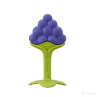 🍇 innobaby original teethin smart ez grip fruit teether for babies and toddlers in grape - bpa free teething toy logo