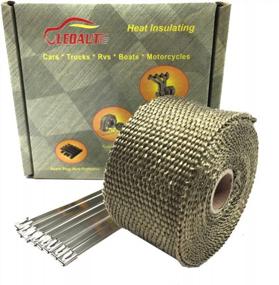 img 4 attached to Protect Your Motorcycle'S Exhaust With LEDAUT'S Heat Shield Insulation Tape