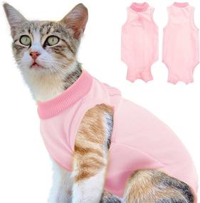 img 4 attached to KAMA BRIDAL Abdominal Breathable Anti Licking Cats