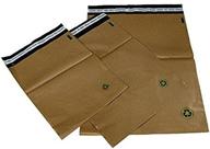 100 #1 (7.5" x 10.5") unlined biodegradable self-seal poly mailing bags logo