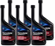 pack of 6 chevron 65740-case techron concentrate plus fuel system cleaner - 20 oz. for improved engine performance and efficiency logo