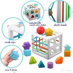 img 3 attached to Baby Sensory Shape Sorter Blocks