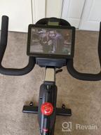 img 1 attached to 2022 Upgraded ADVENOR Magnetic Resistance Indoor Cycling Bike - 35 Lbs Flywheel, LCD Monitor W/ Ipad Mount & Comfortable Seat Cushion. review by Brendan Baker