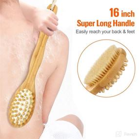 img 3 attached to 🧽 Gentle Exfoliating Skin Brush for Improved Circulation and Cellulite Reduction