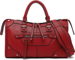 img 4 attached to 👜 Stylish Studded Satchel by Scarleton - Women's Handbags & Wallets at Satchels