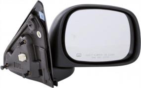 img 2 attached to 🔴 Черное зеркало с подогревом TYC 4310331 для замены на Dodge Ram Pickup - пассажирская сторона