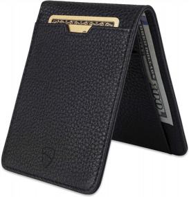 img 4 attached to Vaultskin MANHATTAN Bifold Wallet Protection Men's Accessories in Wallets, Card Cases & Money Organizers
