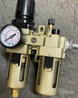 картинка 1 прикреплена к отзыву Hromee 1/4 Inch Compressed Air Filter Regulator Combo With Pressure Gauge And Manual Drain, Double Trap Separator For Water Oil Removal. от Luis Mercado