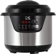 digital pressure cooker with stainless steel finish by kalorik logo