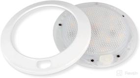 img 2 attached to Dream Lighting 12V LED Panel Ceiling Downlight - 3-Inch with Switch - Warm White Kitchen, Cabinet, and Cabin Light