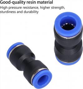img 1 attached to Effortlessly Connect Your Air Tube With 50 Straight Pneumatic Quick Release Fittings