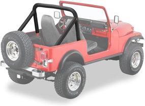img 1 attached to 🔒 Bestop 8000701 Black Sport Bar Cover for CJ5, CJ7 & Wrangler - Top-rated Protection for 1980-2016 Models