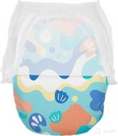 👶 offspring diaper training pants: aquatic print design, eco-friendly & ultra soft - 36 count (aquatic, 19-30lbs.) logo