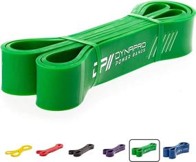 img 4 attached to DYNAPRO Power Resistance Bands - Assisted Pull Up Band, Resistance & Stretch Band Powerlifting Bands