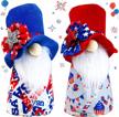usa patriotic gnomes farmhouse home decor - 2022 christmas winter tomte swedish design - ideal gifts for men and women for 4th of july and memorial day decorations - lovinland logo