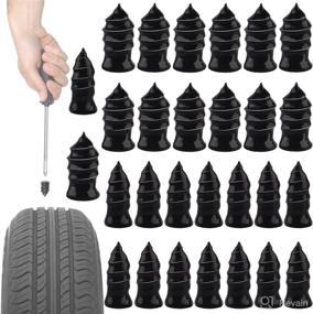 img 4 attached to 🔧 Aosdanting Tire Repair Rubber Nail: 30-Piece Vacuum Tire Repair Kit for Car & Motorcycle Fast Tire Repair"