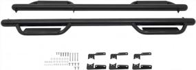 img 3 attached to Nerf Bars Compatible With 2015 2016 2017 2018 2019 2020 For Chevy Colorado/For GMC Canyon Crew Cab Side Step Nerf Bars,Running Boards Side Step Nerf Bar Placement On Vehicle For Left/Right