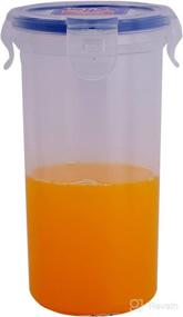 img 4 attached to Lock &amp; Lock 1.8-Cup Tall Round Food Container - 14-Fluid Ounces