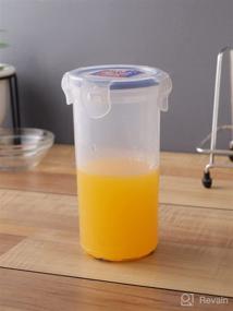 img 1 attached to Lock &amp; Lock 1.8-Cup Tall Round Food Container - 14-Fluid Ounces