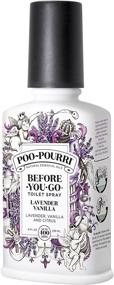 img 4 attached to 🚽 8-Ounce Bottle of Poo-Pourri Before-You-Go Toilet Spray in Lavender Vanilla Scent - Classic Container Design