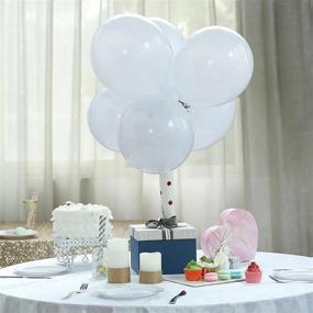 img 3 attached to 25PCS 12" Round Latex Helium Balloons Pastel Ice Blue Matte Color Balloons - Efavormart