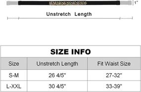 img 1 attached to Dorchid Womens Crystal Waistbands Champagne Women's Accessories ~ Belts