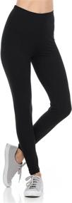 img 3 attached to 👧 Bluensquare Girls' Clothing Leggings, Stretched Length, Available on Amazon