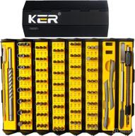 128-in-1 precision screwdriver set with magnetic driver kit - electronics repair tools for computer, cell phone, laptop, ipad, watch, tablet, pc, macbook, xbox, game console, ps4 логотип