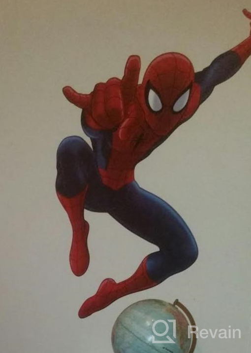 img 1 attached to Transform Your Room With RoomMates Ultimate Spiderman: Giant Peel And Stick Wall Decal review by Jimmie Trotto