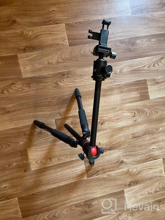 img 2 attached to 🦅 Falcon Eyes Hangman 165 BH1 Tripod: Ultimate Stability & Versatility in Black review by Busaba Lek ᠌