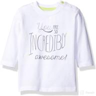 👶 adorable robeez baby girls' long sleeved tee: stylish comfort for your little princess логотип