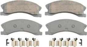 img 4 attached to 🔥 Wagner ThermoQuiet QC945: Premium Ceramic Disc Brake Pad Set for Optimal Performance