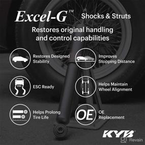 img 1 attached to 🚗 Enhance Your Ride with KYB 349141 Excel-G Gas Shock: Superior Performance Guaranteed