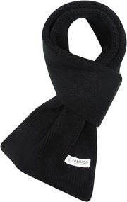 img 4 attached to RARITY US Unisex Thicken Fashion Scarves Girls' Accessories in Cold Weather