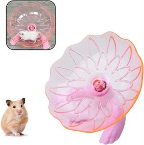 img 4 attached to WishLotus Hamster Transparent Exercise Chinchillas Small Animals