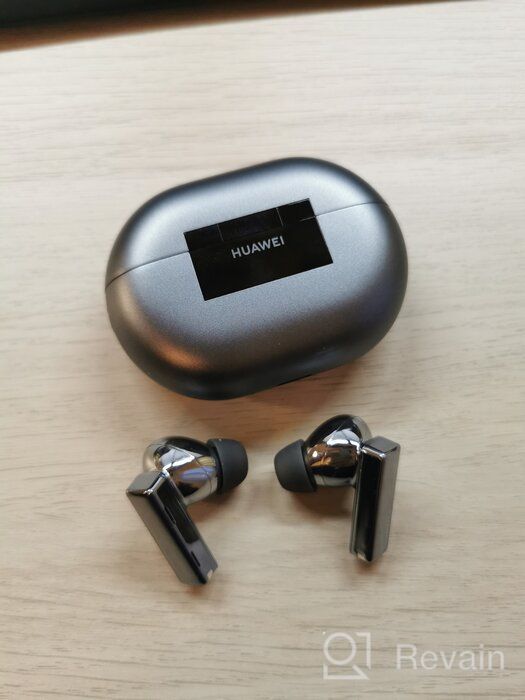 img 1 attached to 🎧 Huawei FreeBuds Pro Earbuds with Advanced Noise Cancellation, Bluetooth 5.2, and 3-Mic System for iOS and Android (Carbon Black) review by Aashiva Pal ᠌